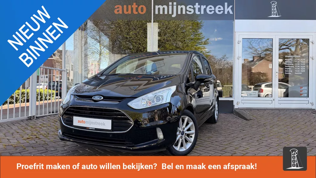 Ford B-Max 1.0 EcoBoost Titanium | Eerste eigenaar | Volledig onderhouden incl. distributie |