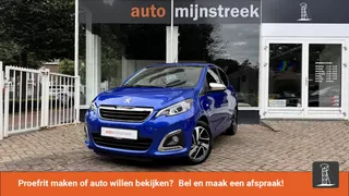 Peugeot 108 1.0 e-VTi TOP GT Line | Open dak | Meest luxe uitvoering |